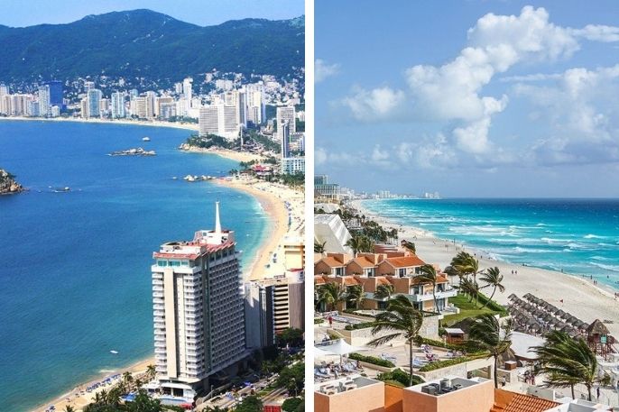 comparacion que es mejor acapulco o cancun